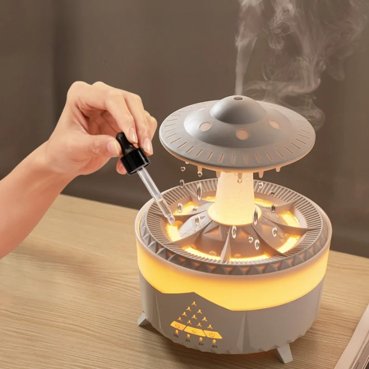 ATELIER-TIBET Lampe Zen + Humidificateur d’air à gouttes d’eau — Lumière & Bien-être