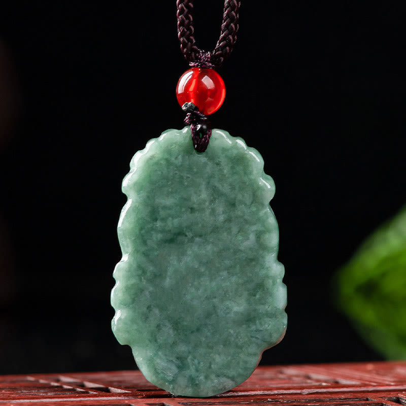 ATELIER-TIBET – Collier en Jade Naturel Zodiac Chinois (12 Signes)