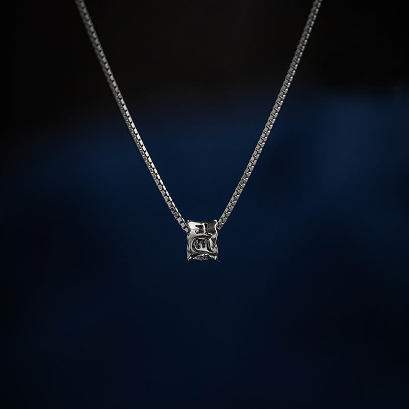 ATELIER-TIBET – Collier Om Mani Padme Hum en Argent Sterling 925