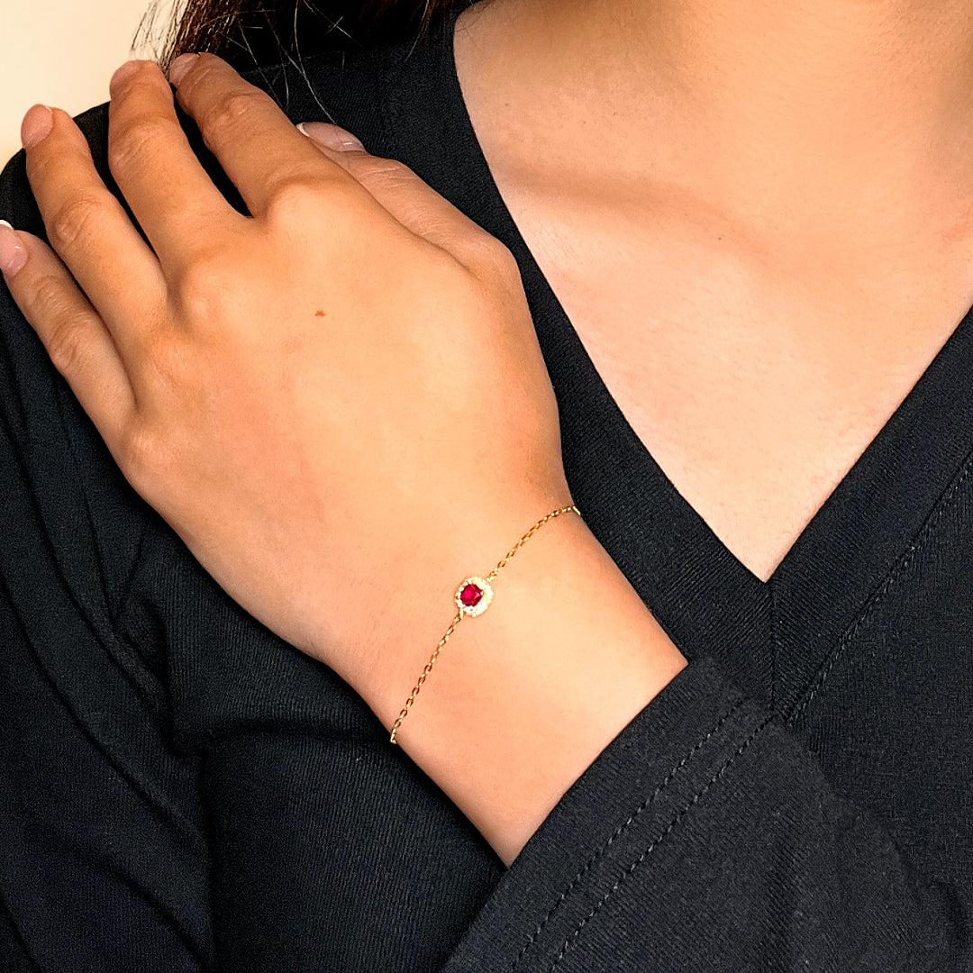 ATELIER-TIBET – Bracelet Cornaline – Douceur Impérial, Argent