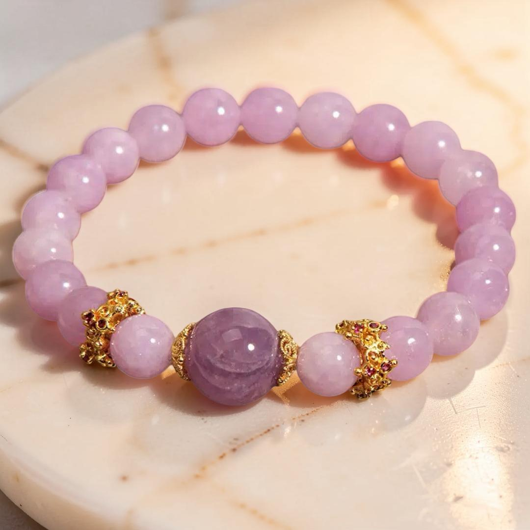 ATELIER-TIBET – Bracelet Améthyste – Sagesse Royale