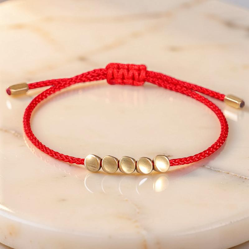 ATELIER-TIBET – Bracelet Fil Rouge – Lumière et Protection