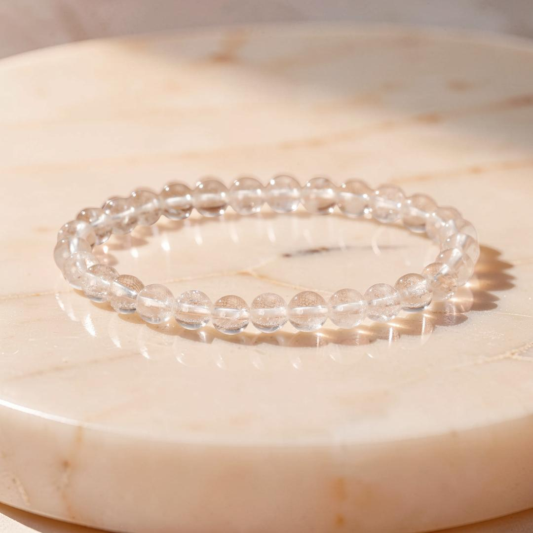 ATELIER-TIBET – Bracelet Cristal de Roche – Clarté Céleste