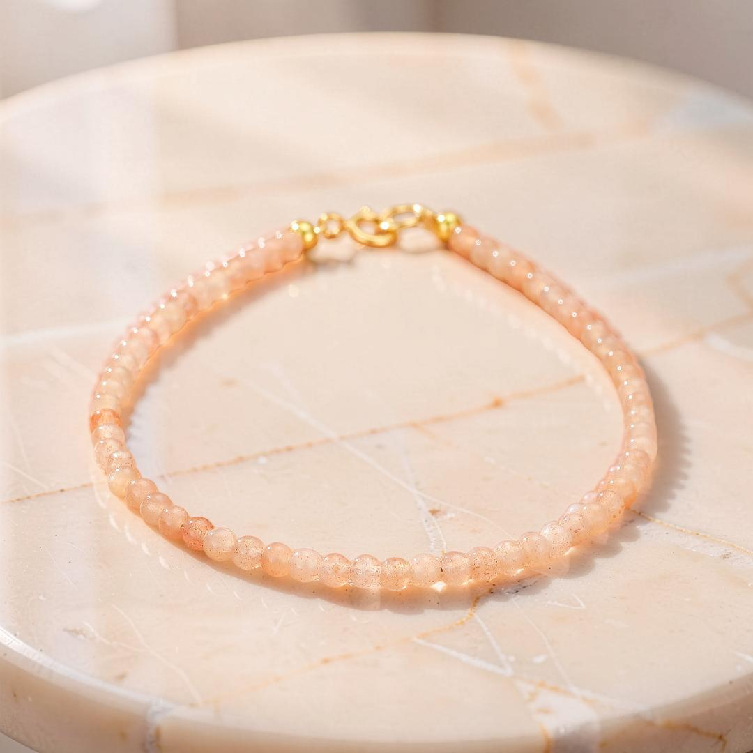 ATELIER-TIBET – Bracelet Pierre de Soleil – Aura Fine
