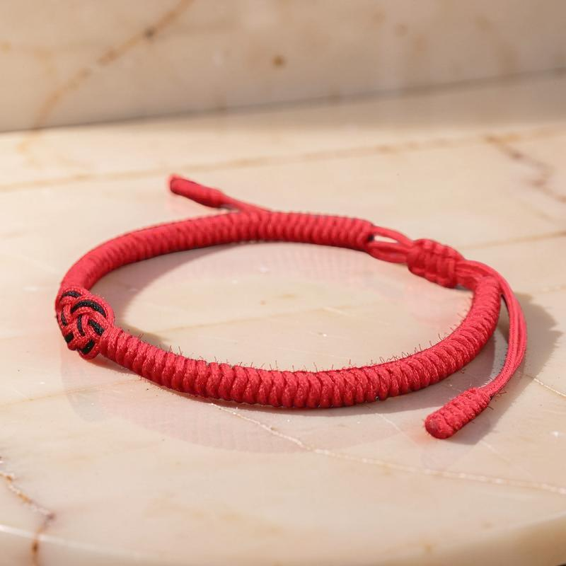 ATELIER-TIBET – Bracelet Fil Rouge – Protection et Chance