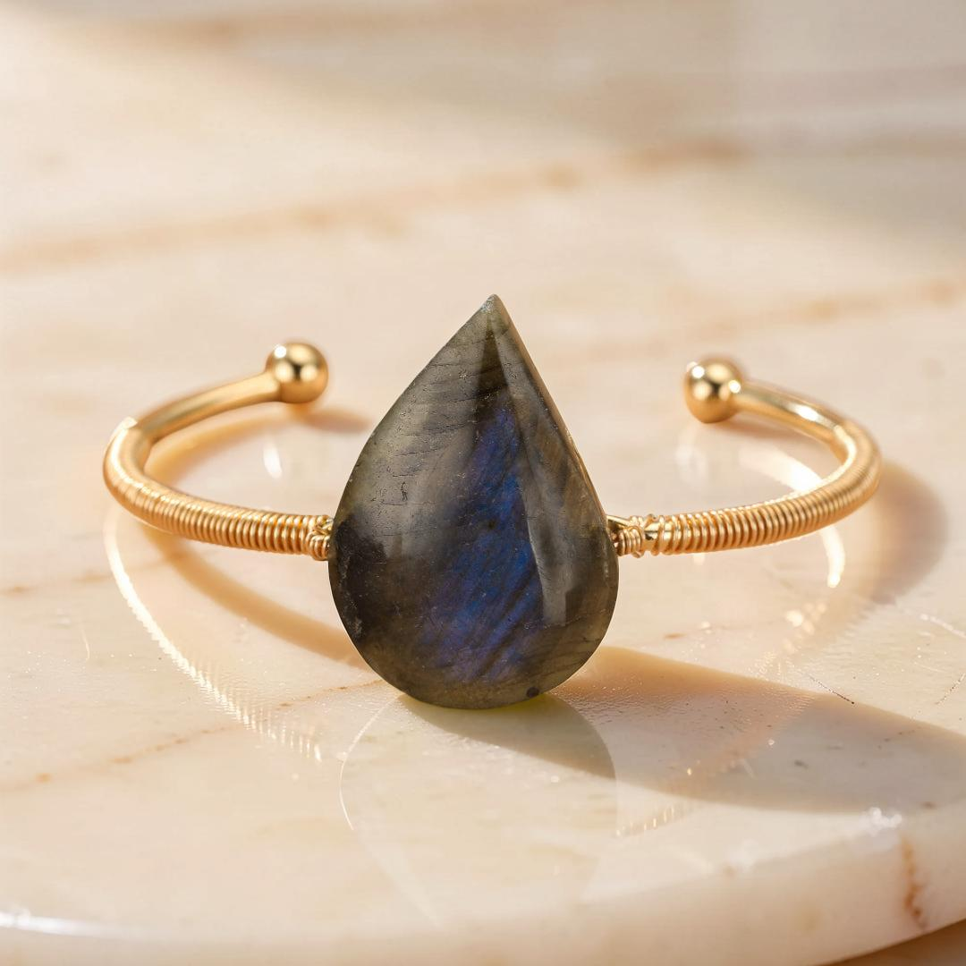 ATELIER-TIBET – Bracelet Labradorite – Protection et Vitalité