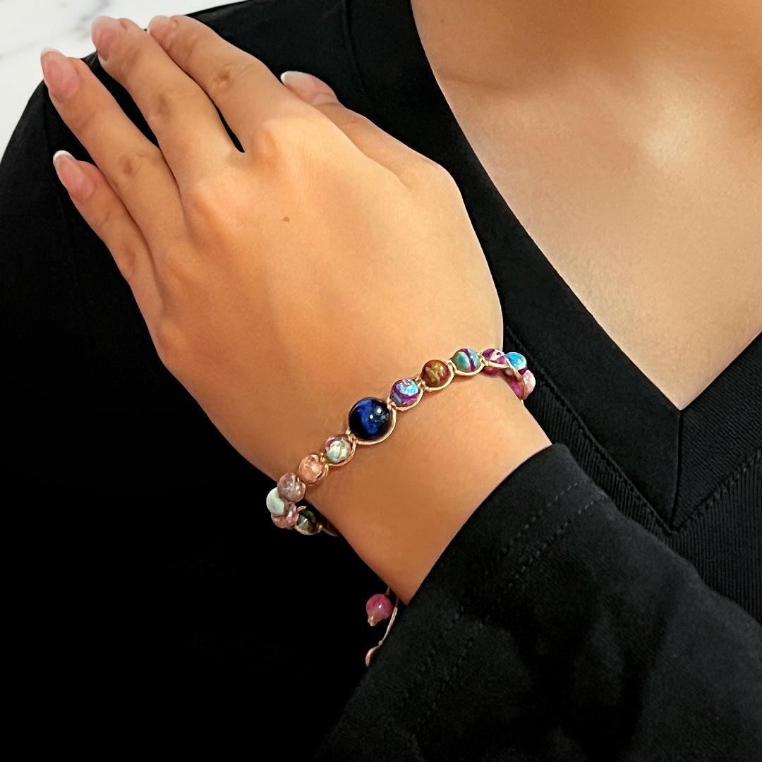 ATELIER-TIBET – Bracelet Jaspe – Mystère Céleste