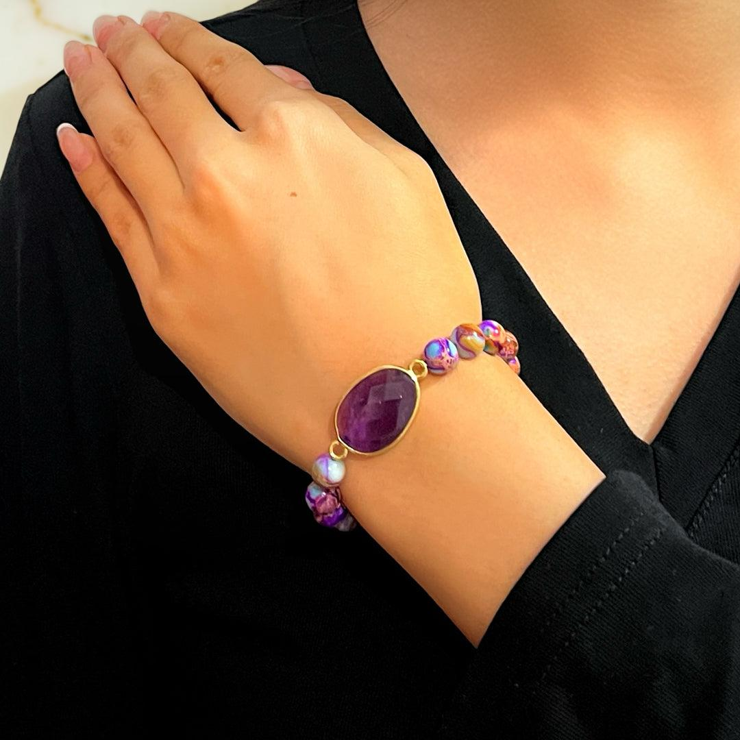 ATELIER-TIBET – Bracelet Jaspe – Éveil des Sens