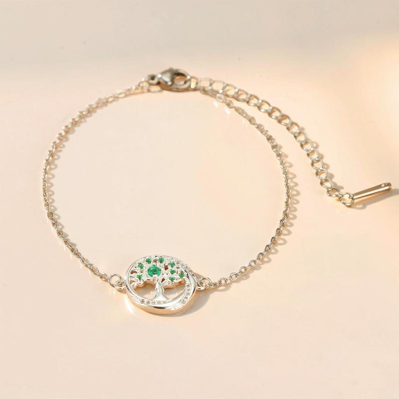 ATELIER-TIBET – Bracelet Émeraude – Essence Naturelle