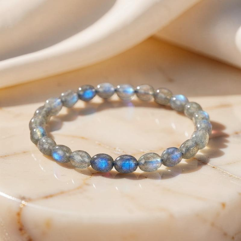 ATELIER-TIBET – Bracelet Labradorite – Éclat Boréal