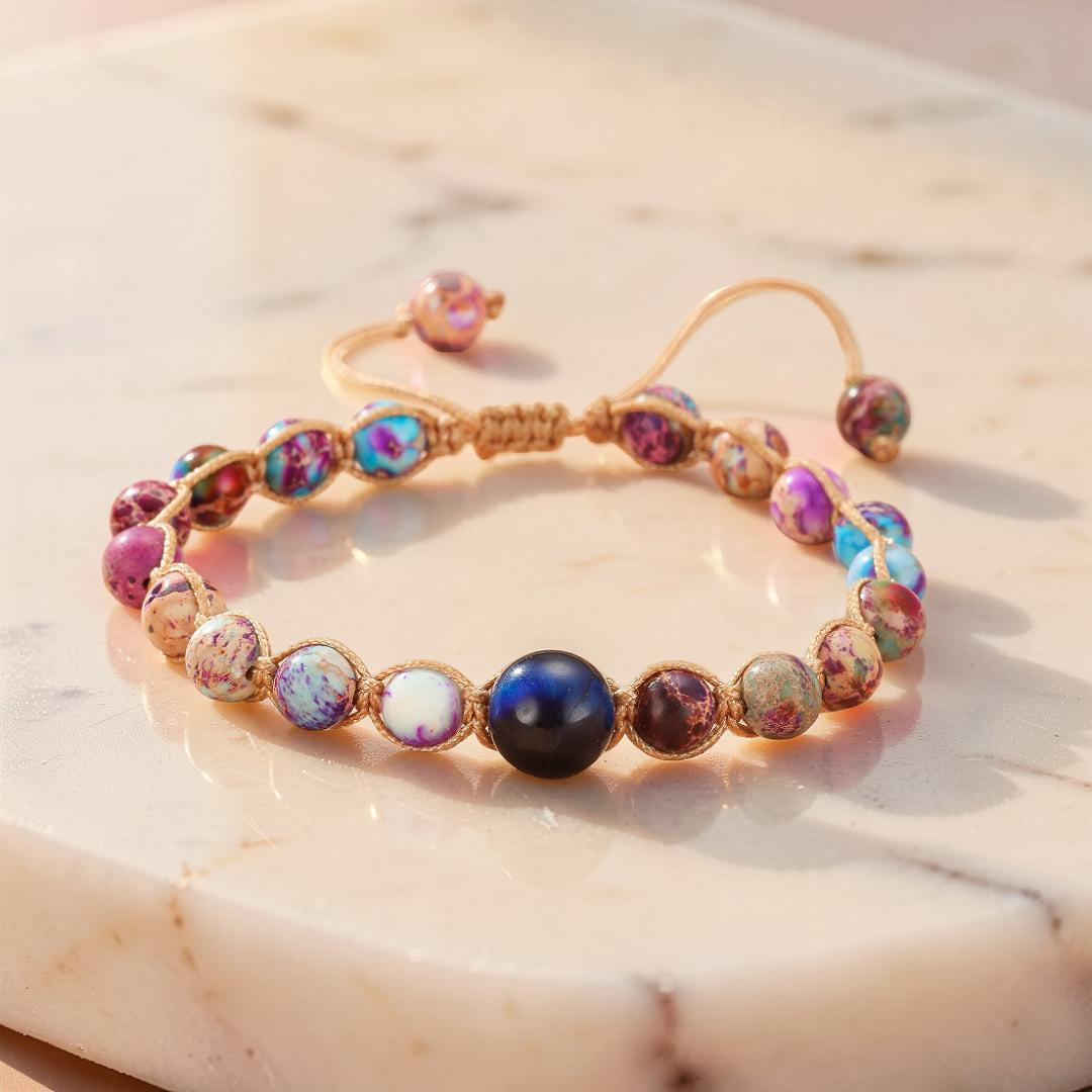ATELIER-TIBET – Bracelet Jaspe – Mystère Céleste