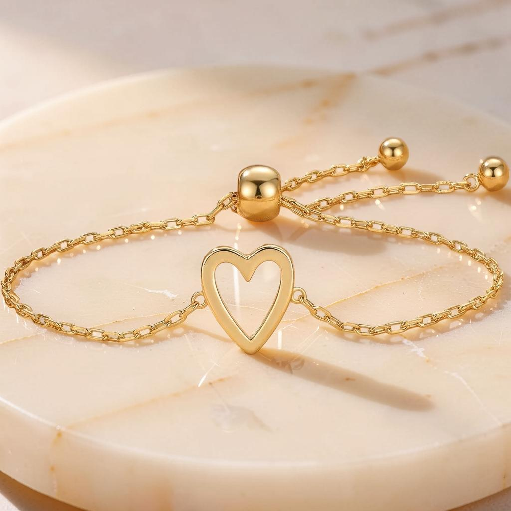 ATELIER-TIBET – Bracelet Cœur – Amour Délicat