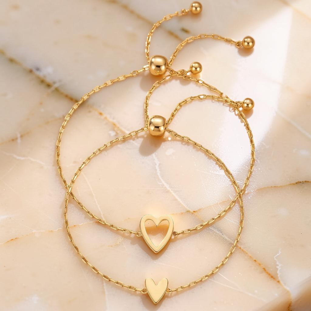 ATELIER-TIBET – Bracelet Cœur – Amour Délicat