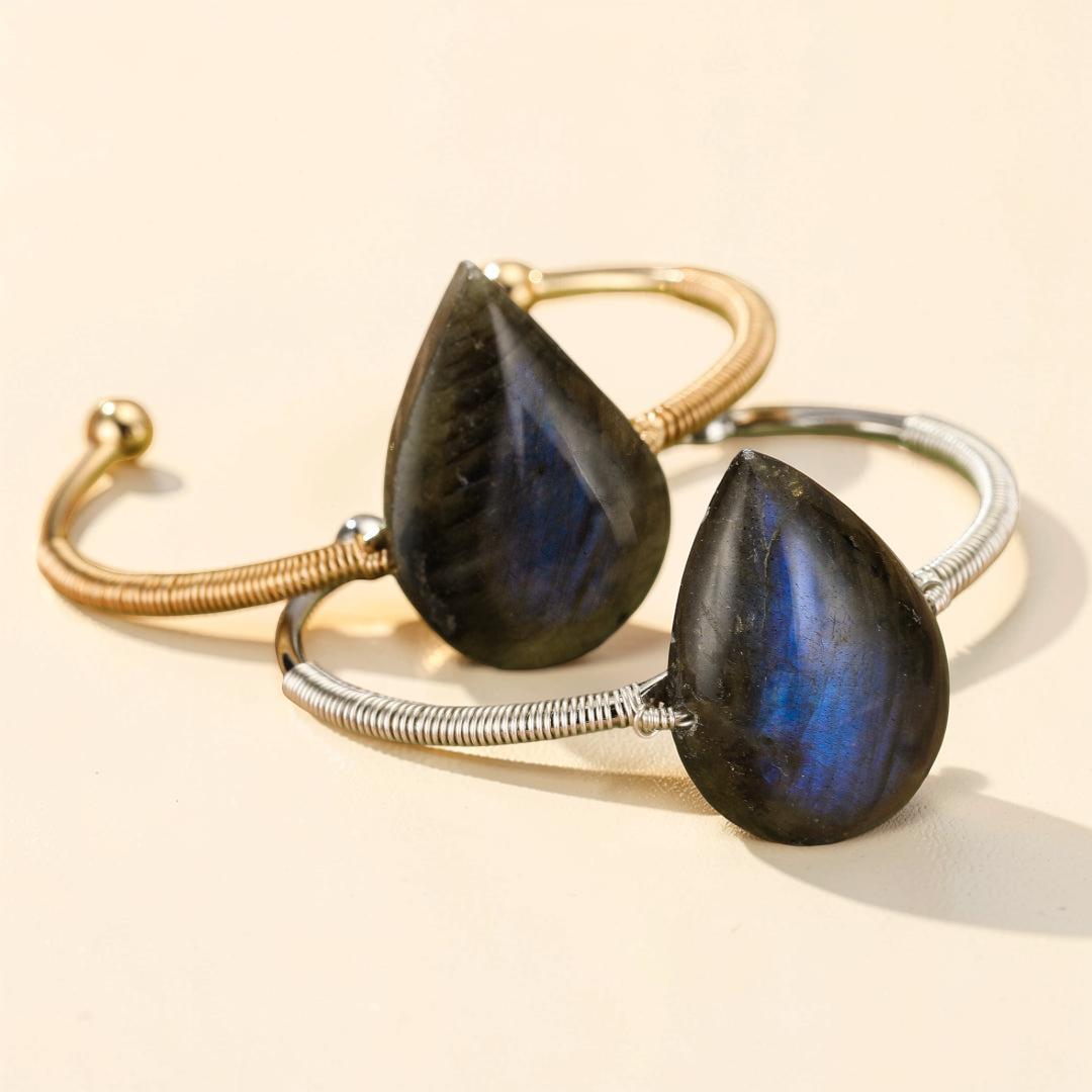 ATELIER-TIBET – Bracelet Labradorite – Protection et Vitalité