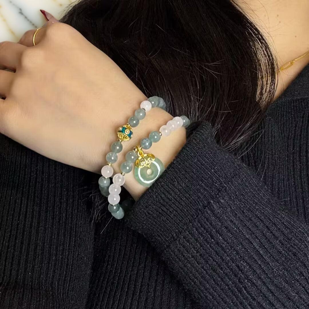 ATELIER-TIBET – Bracelet Aventurine – Cercle de Paix