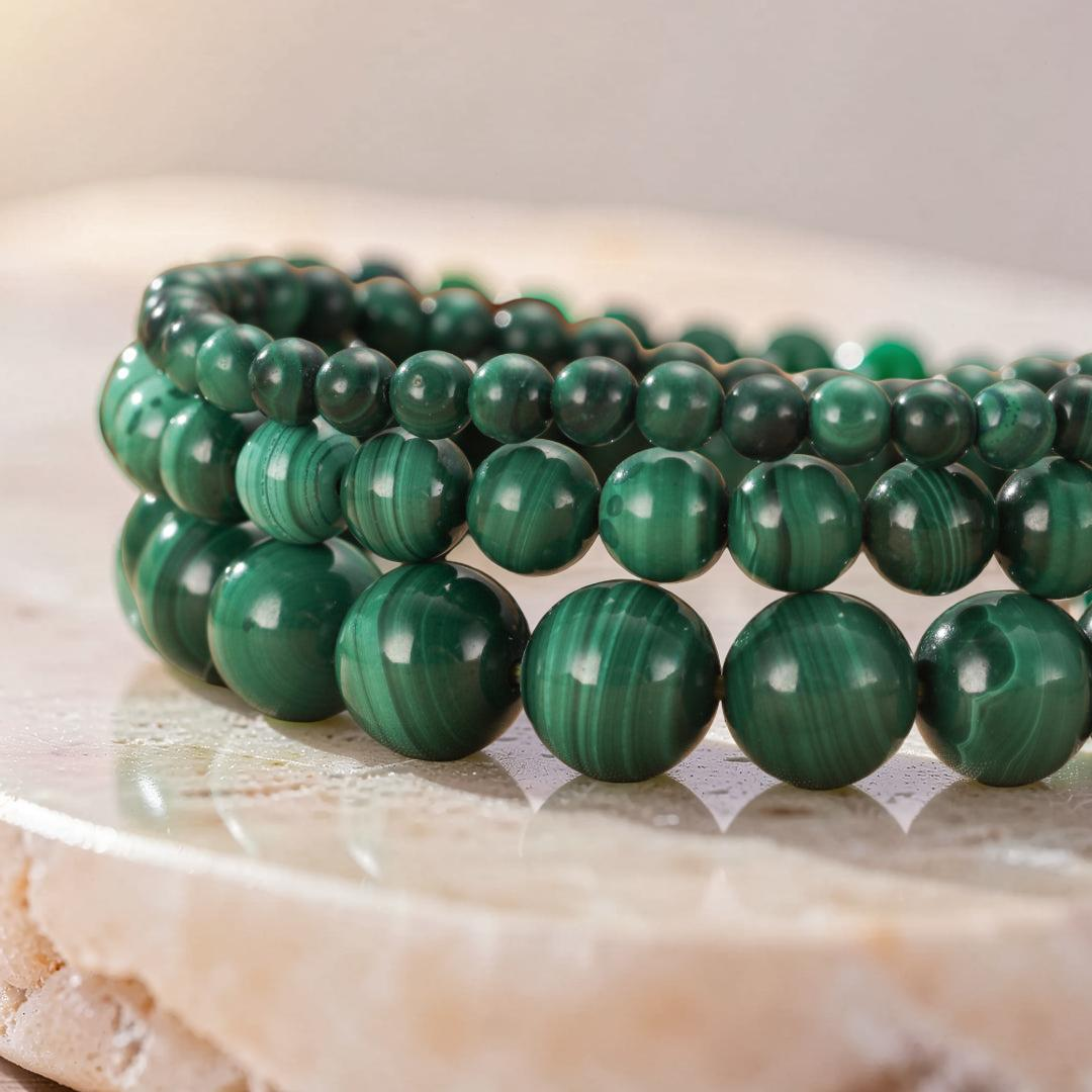 ATELIER-TIBET – Bracelet Malachite – Force Végétale