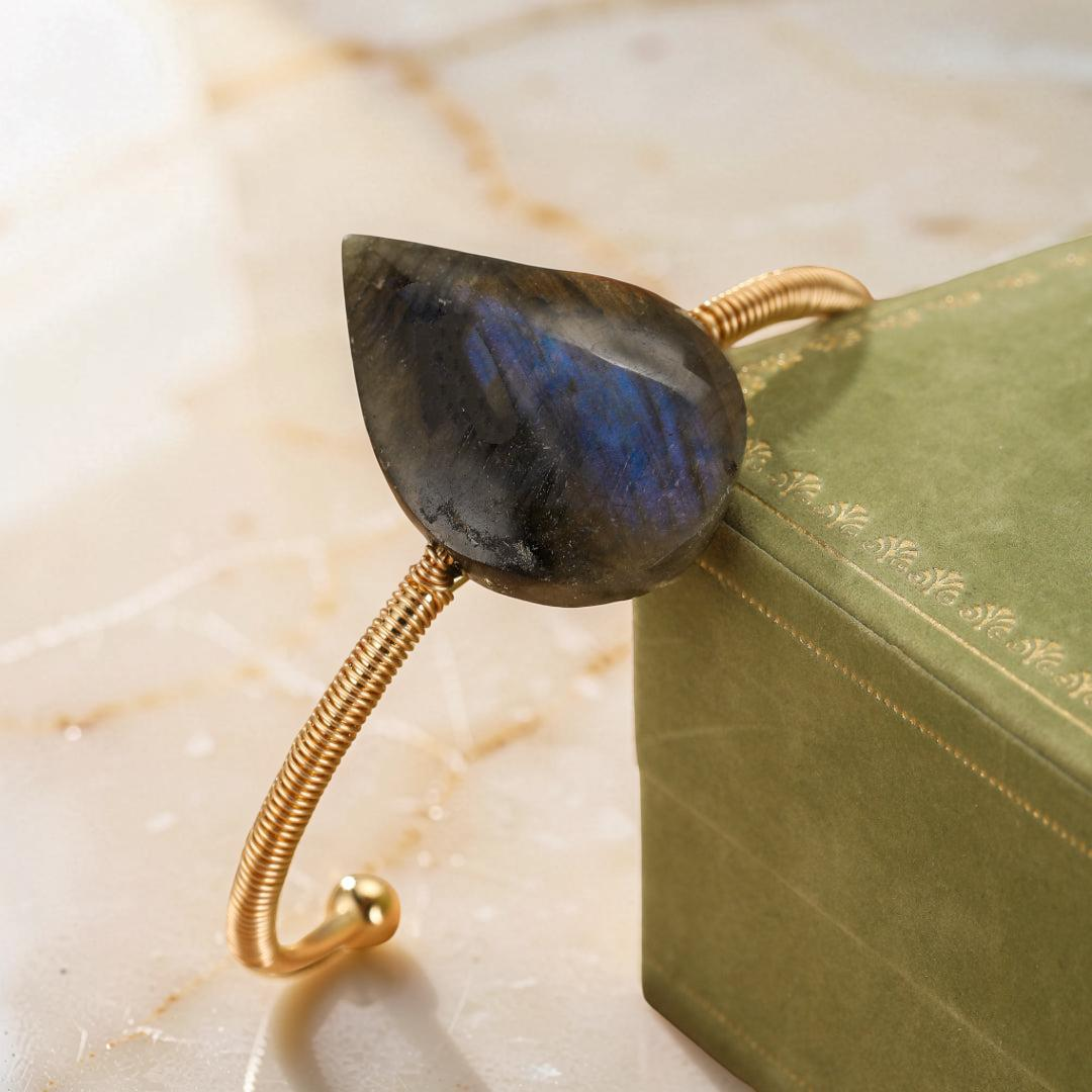 ATELIER-TIBET – Bracelet Labradorite – Protection et Vitalité