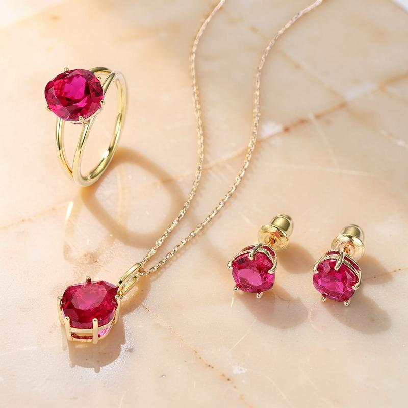 ATELIER-TIBET – Boucles d'Oreilles Cornaline – Essence de Vie, Argent Plaqué Or