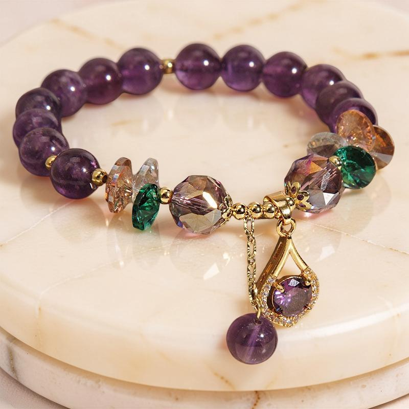 ATELIER-TIBET – Bracelet Améthyste – Éclat Purifiant