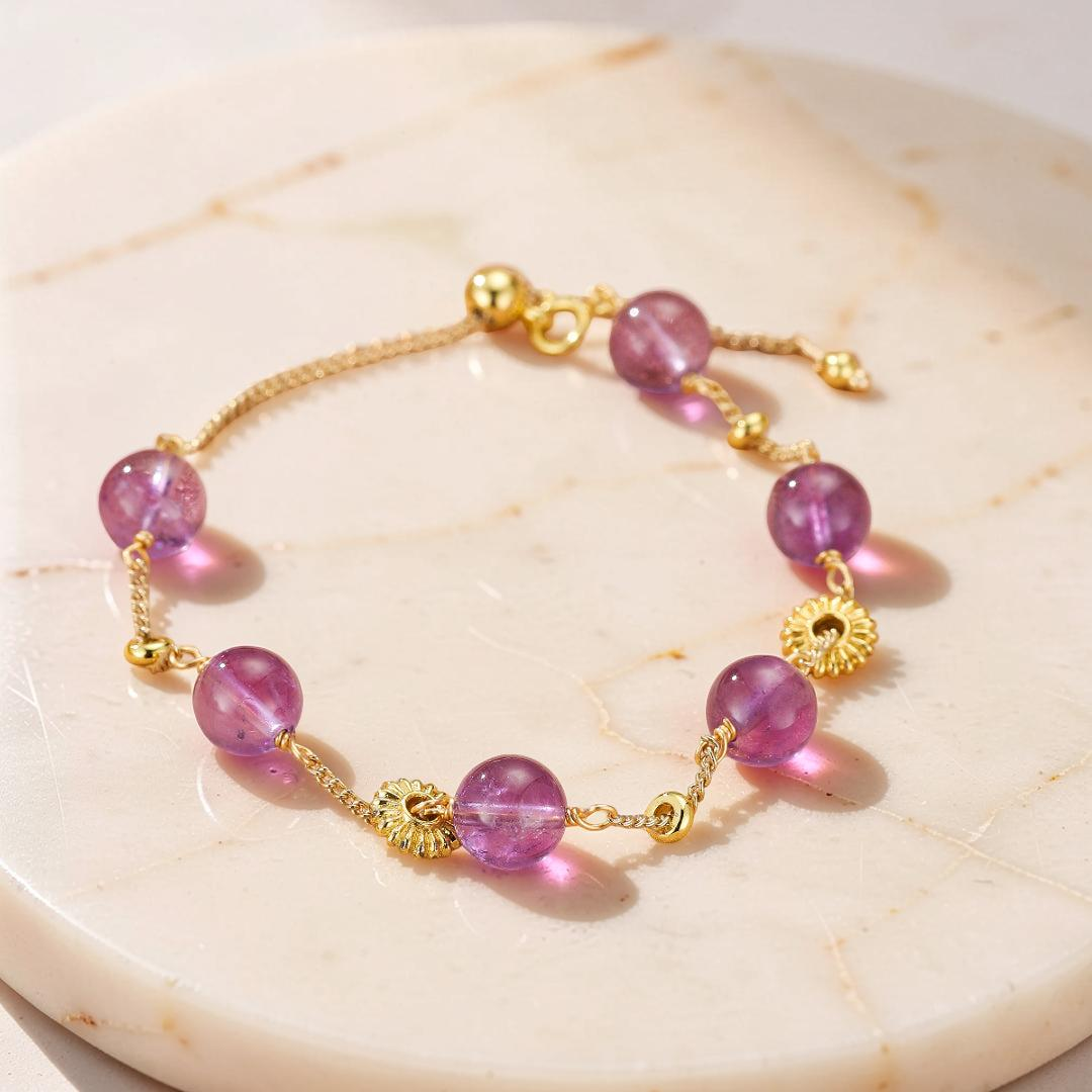 ATELIER-TIBET – Bracelet Améthyste – Rayonnement Violet