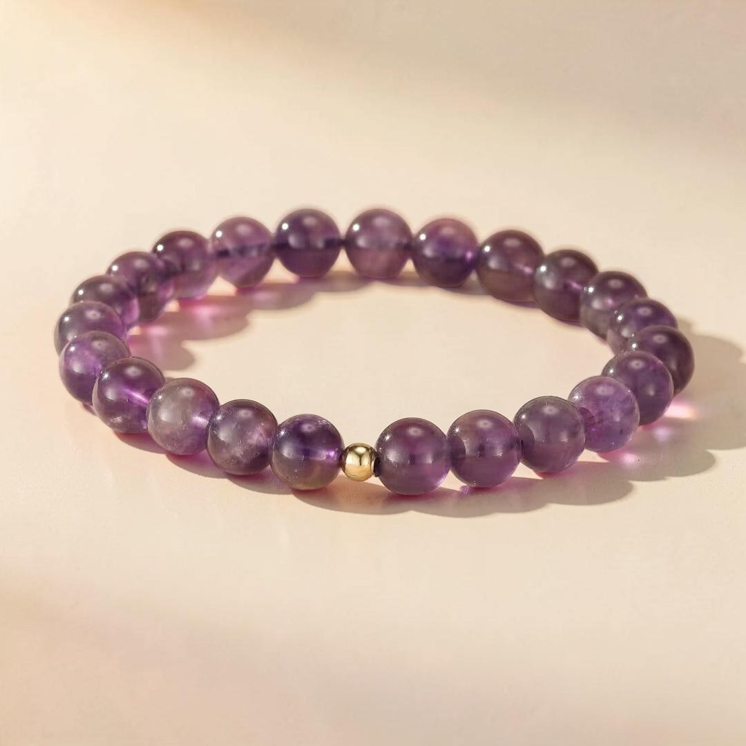 ATELIER-TIBET – Bracelet Améthyste – Vibrations Pures, Argent 925