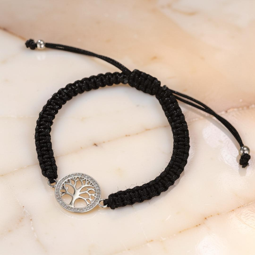 ATELIER-TIBET – Bracelet Arbre de Vie – Force Ancestrale, Argent 925