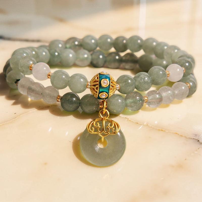 ATELIER-TIBET – Bracelet Aventurine – Cercle de Paix