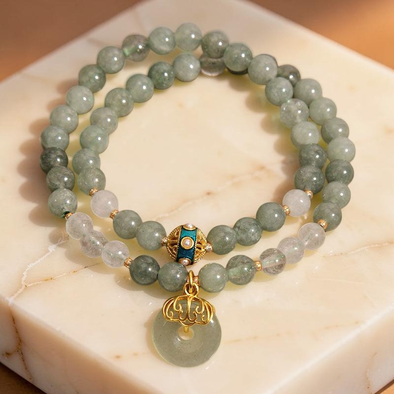 ATELIER-TIBET – Bracelet Aventurine – Cercle de Paix