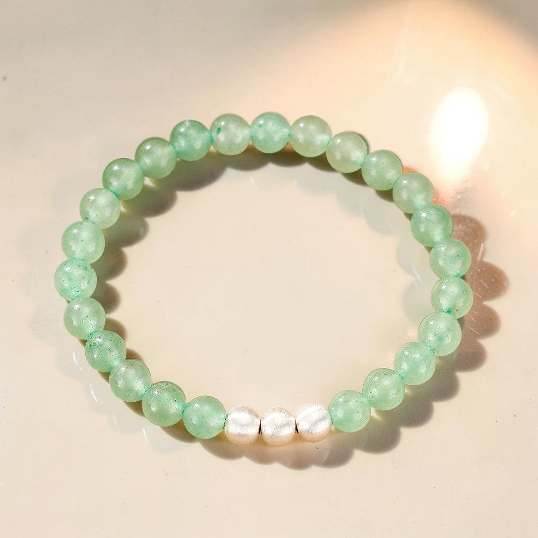 ATELIER-TIBET – Bracelet Aventurine – Énergie Harmonieuse