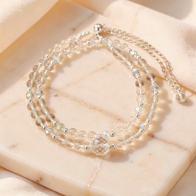 ATELIER-TIBET – Bracelet Cristal de Roche – Royauté Céleste