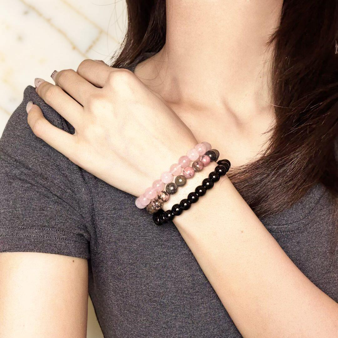 ATELIER-TIBET – Bracelet en Pierres Naturelles - Trio