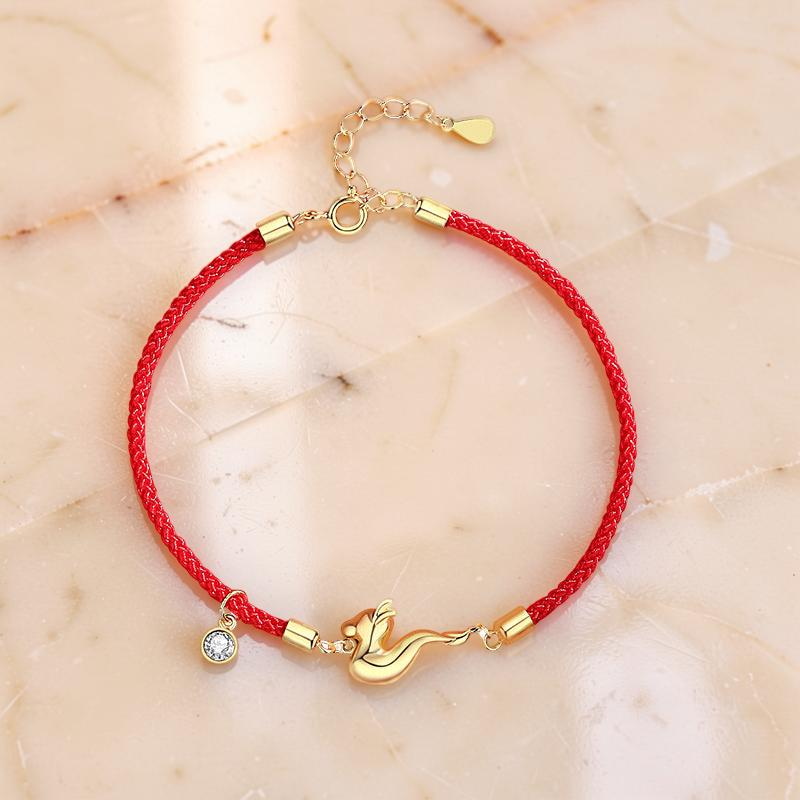ATELIER-TIBET – Bracelet Fil Rouge – Souffle du Dragon