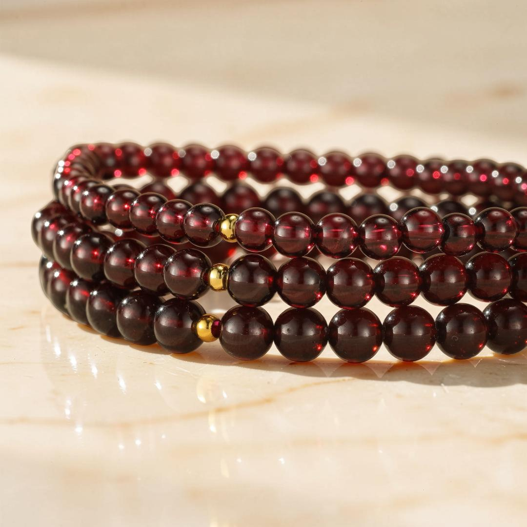 ATELIER-TIBET – Bracelet Grenat – Cercle de Passion
