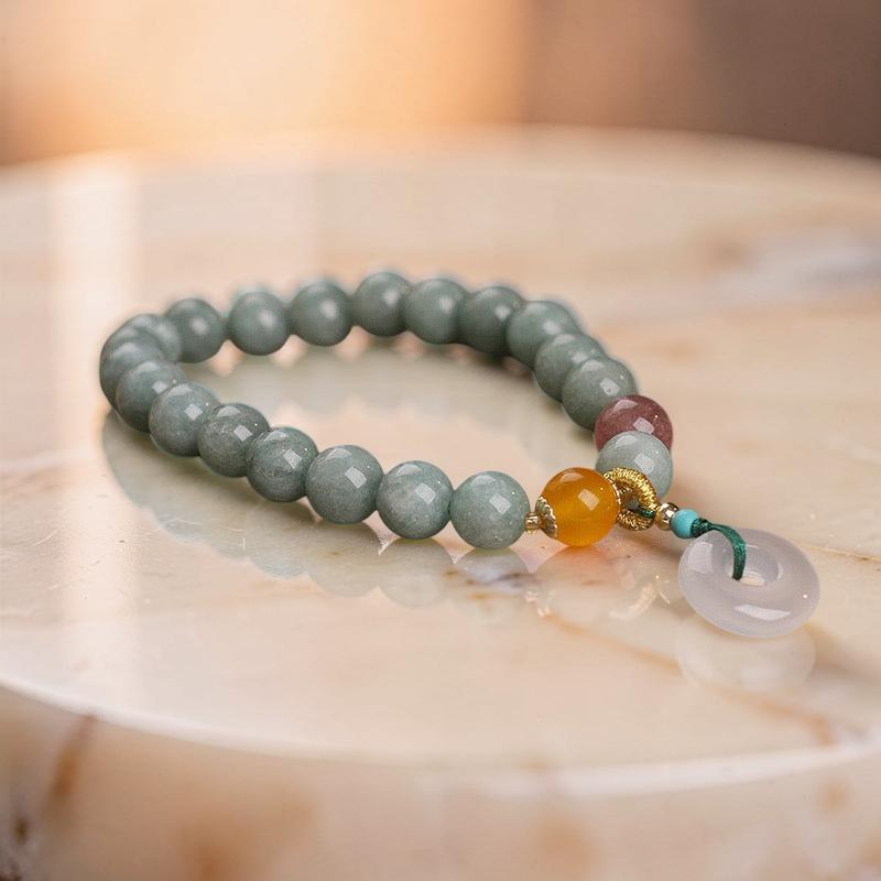 ATELIER-TIBET – Bracelet Jade – Éclat de Pureté