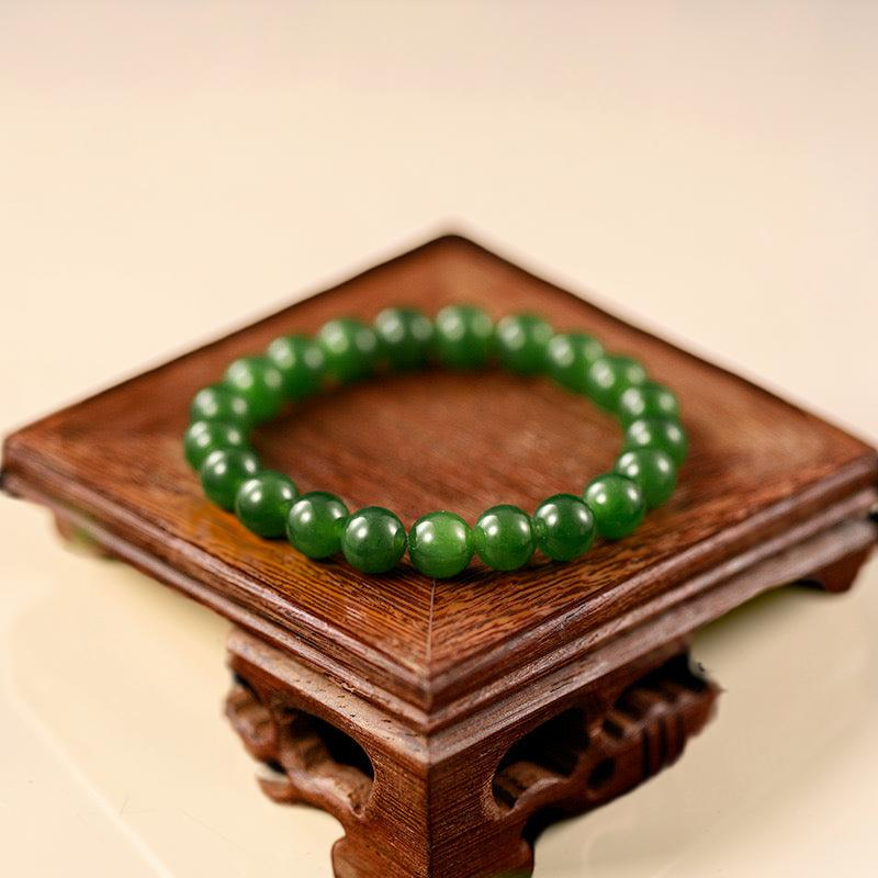 ATELIER-TIBET – Bracelet Jade – Lotus Sérénité