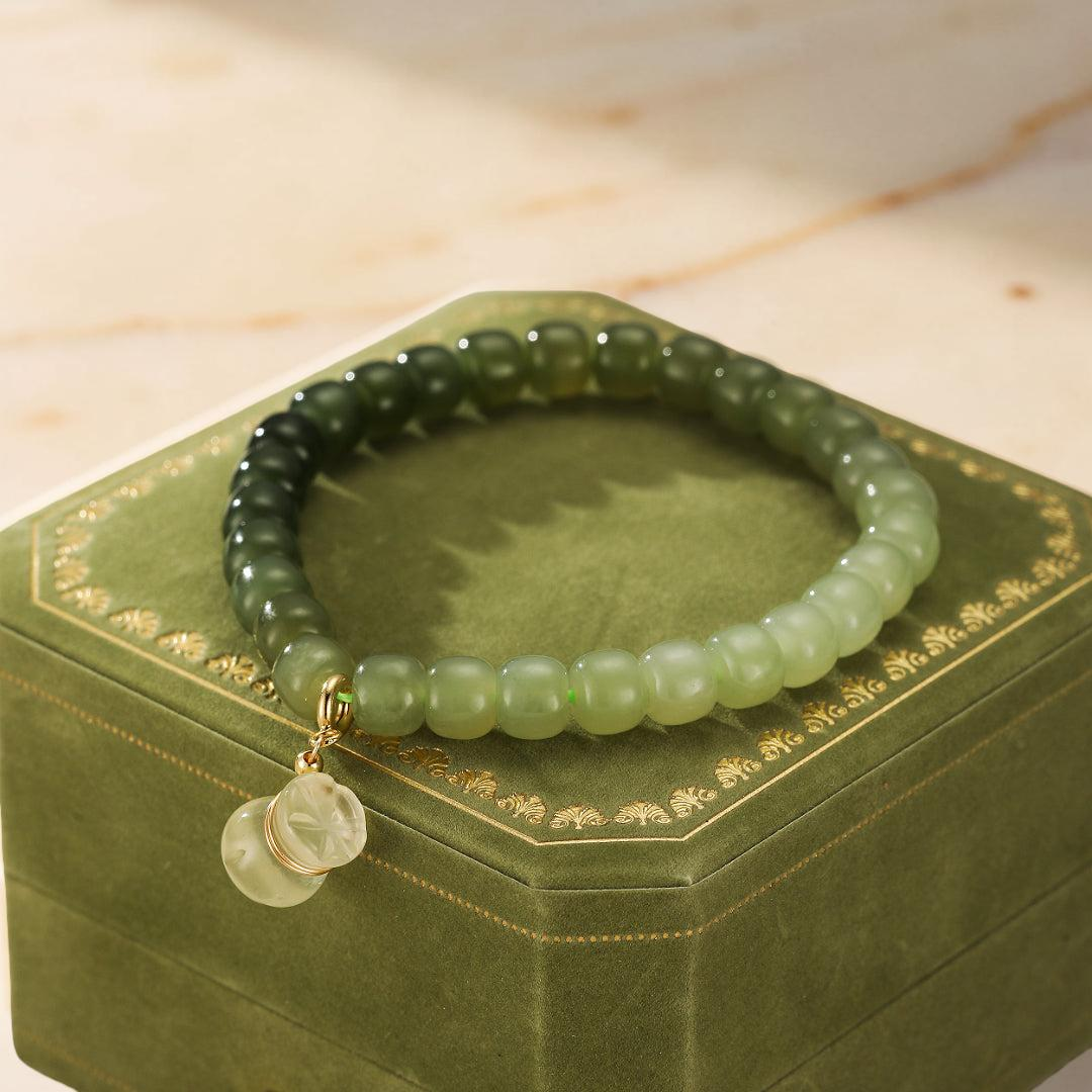 ATELIER-TIBET – Bracelet Jade – Poche d'Argent