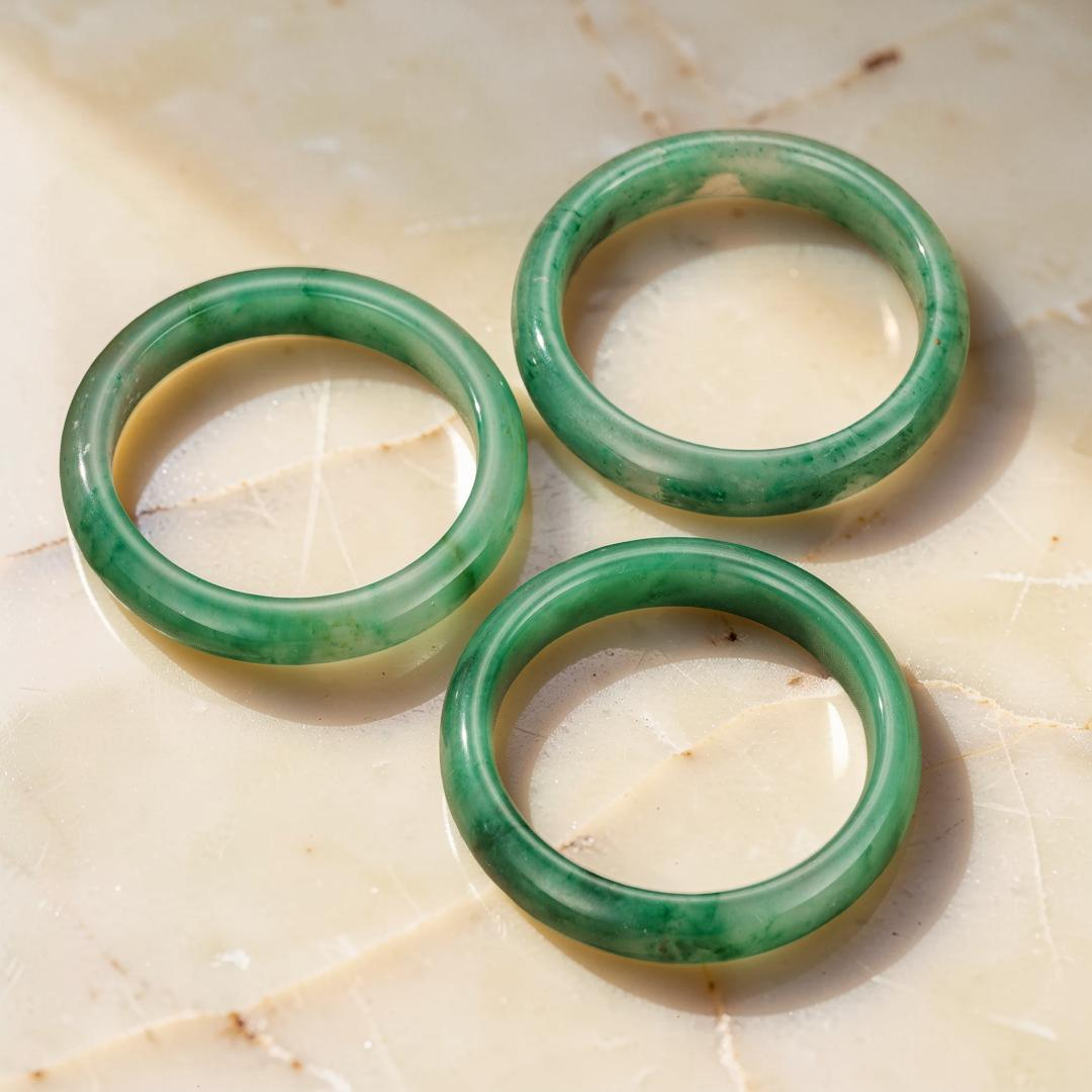 ATELIER-TIBET – Bracelet Jonc Jade – Éveil Doux