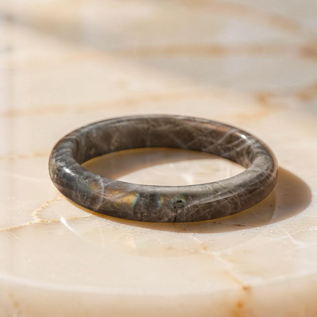 ATELIER-TIBET – Bracelet Jonc Labradorite – Éveil Intérieur