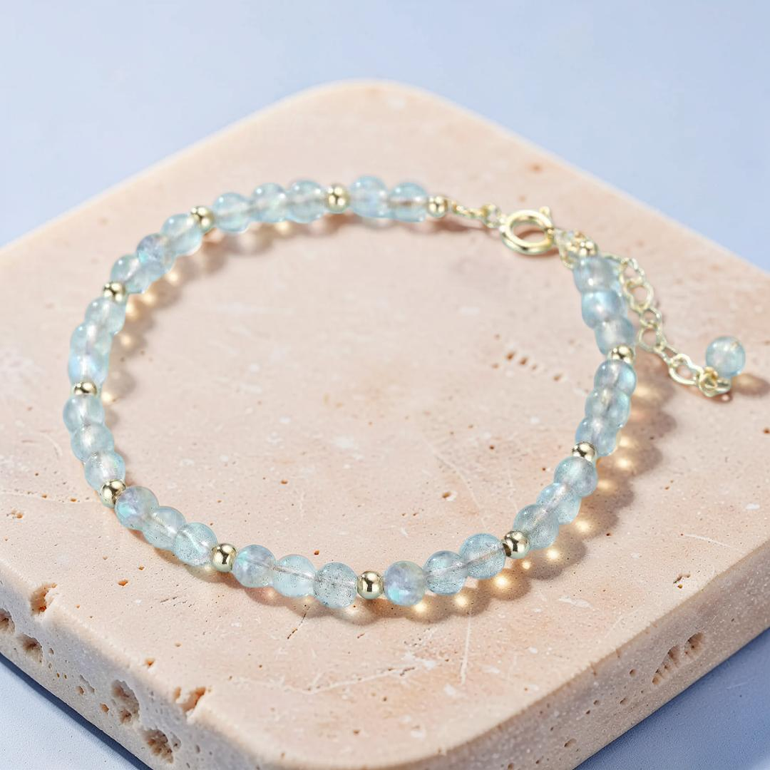 ATELIER-TIBET – Bracelet Labradorite – Mystère d’Aurore