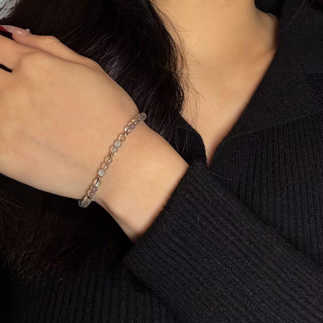 ATELIER-TIBET – Bracelet Labradorite – Mystère d’Aurore