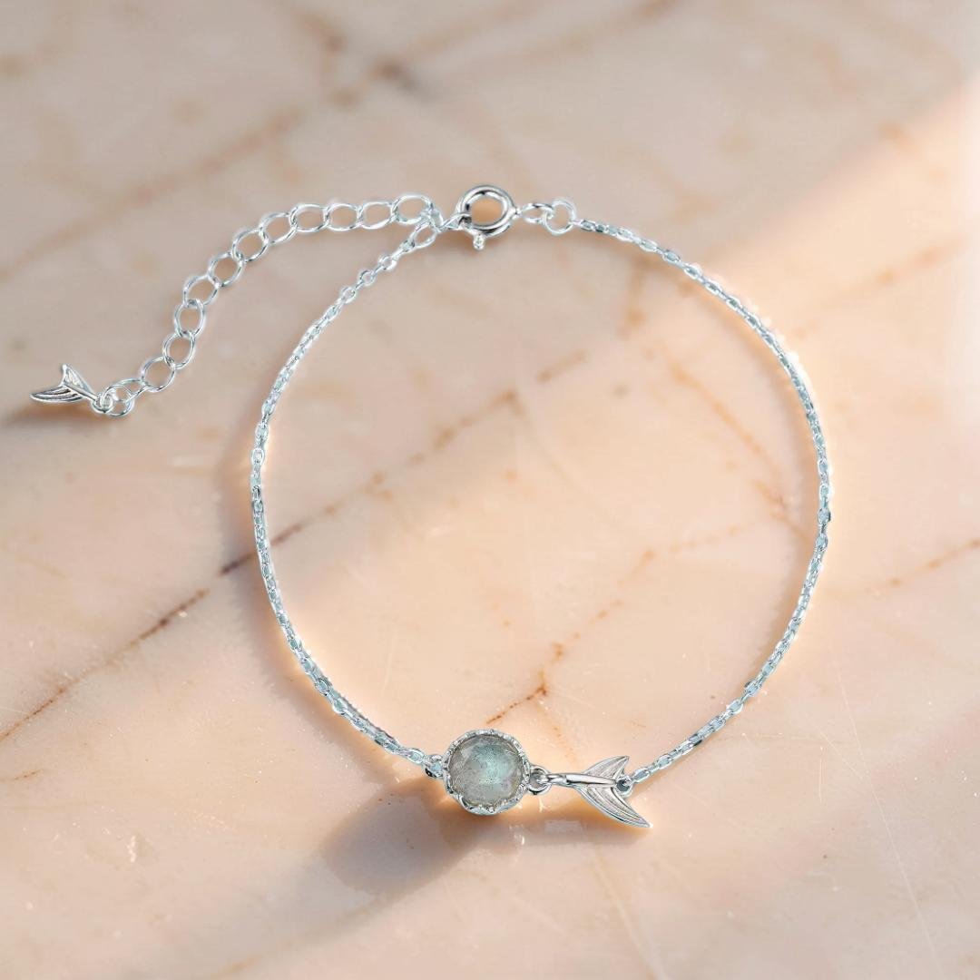 ATELIER-TIBET – Bracelet Labradorite – Portail des Songes, Argent