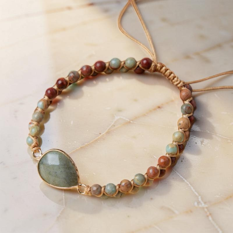 ATELIER-TIBET – Bracelet Labradorite – Vitalité