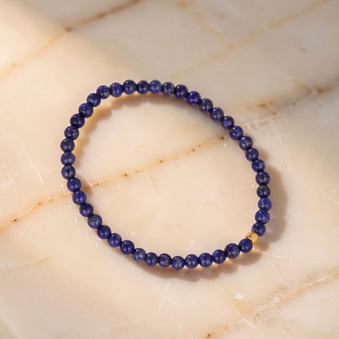 ATELIER-TIBET – Bracelet Lapis Lazuli – Aura Bleue