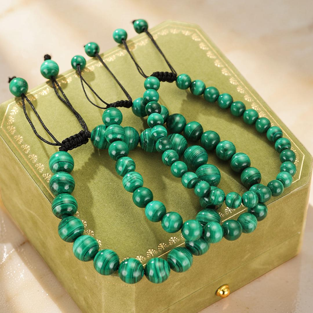 ATELIER-TIBET – Bracelet Malachite – Énergie Protectrice