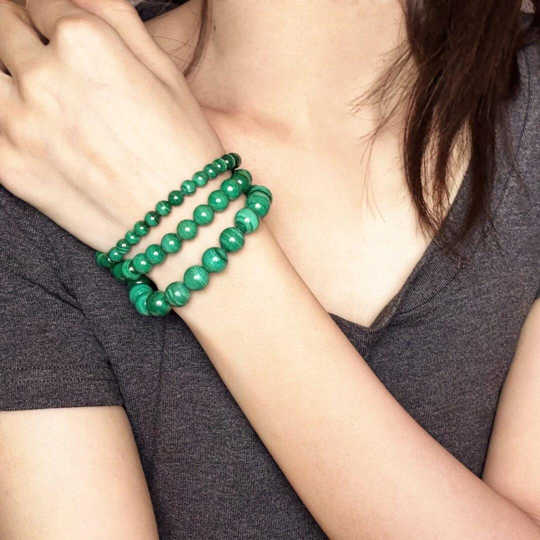 ATELIER-TIBET – Bracelet Malachite – Essence Pure