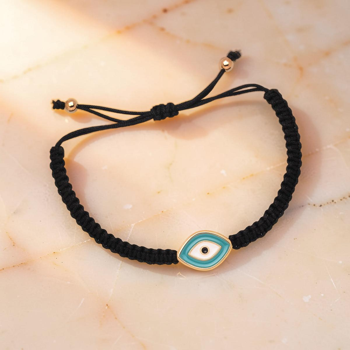 ATELIER-TIBET – Bracelet Mauvais Œil Force Spirituelle en Fil Rouge