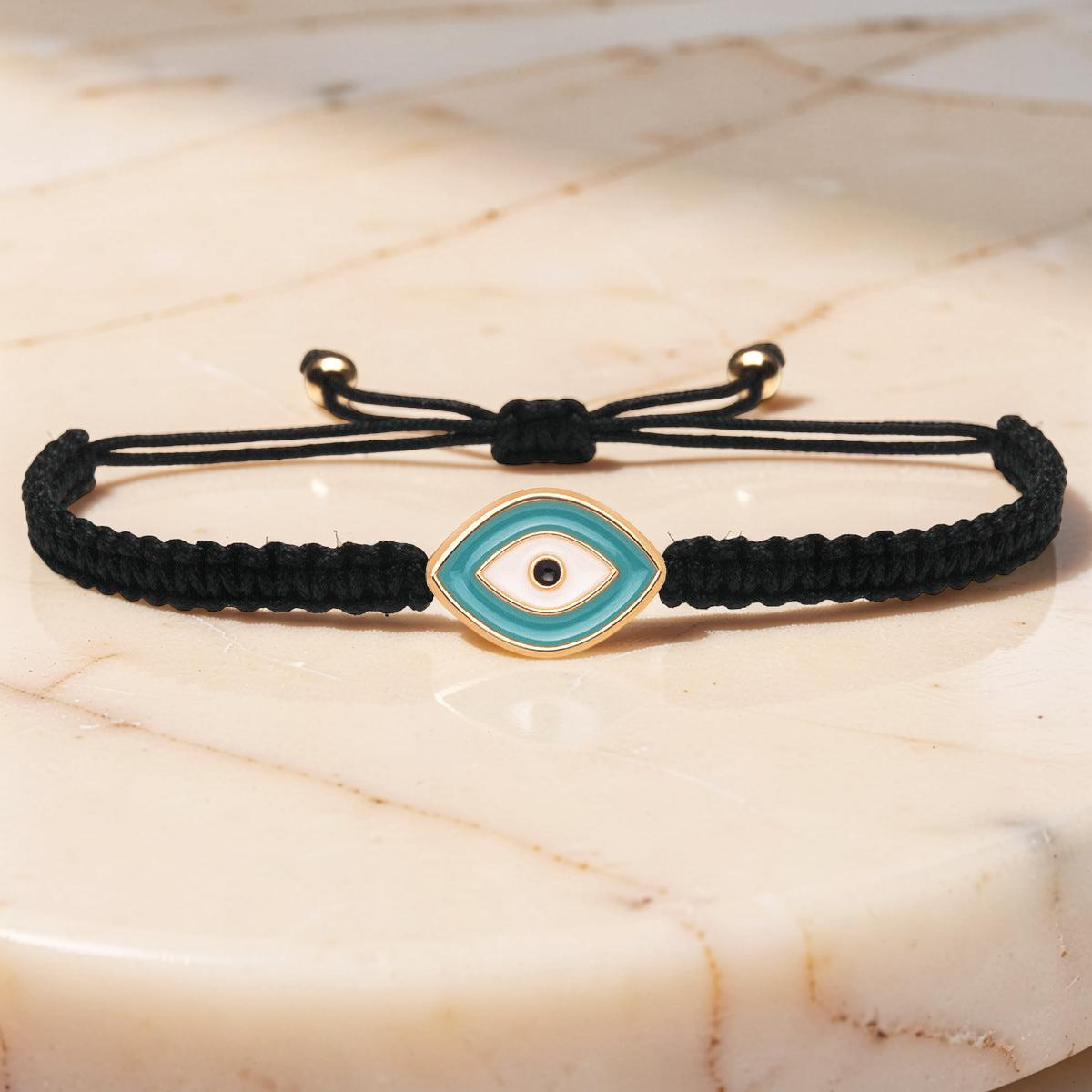 ATELIER-TIBET – Bracelet Mauvais Œil Force Spirituelle en Fil Rouge