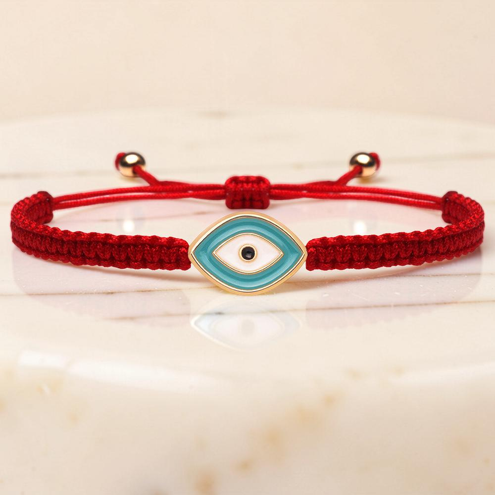 ATELIER-TIBET – Bracelet Mauvais Œil Force Spirituelle en Fil Rouge