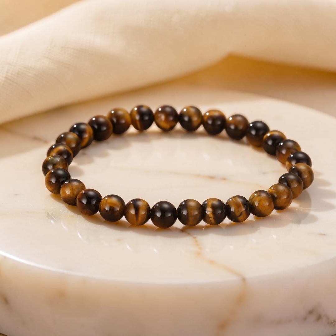ATELIER-TIBET – Bracelet Œil de Tigre – Force Ancestrale