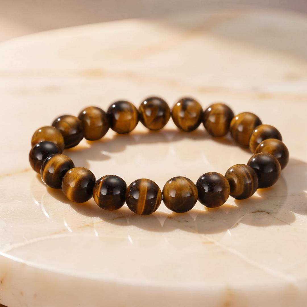 ATELIER-TIBET – Bracelet Œil de Tigre – Force Ancestrale